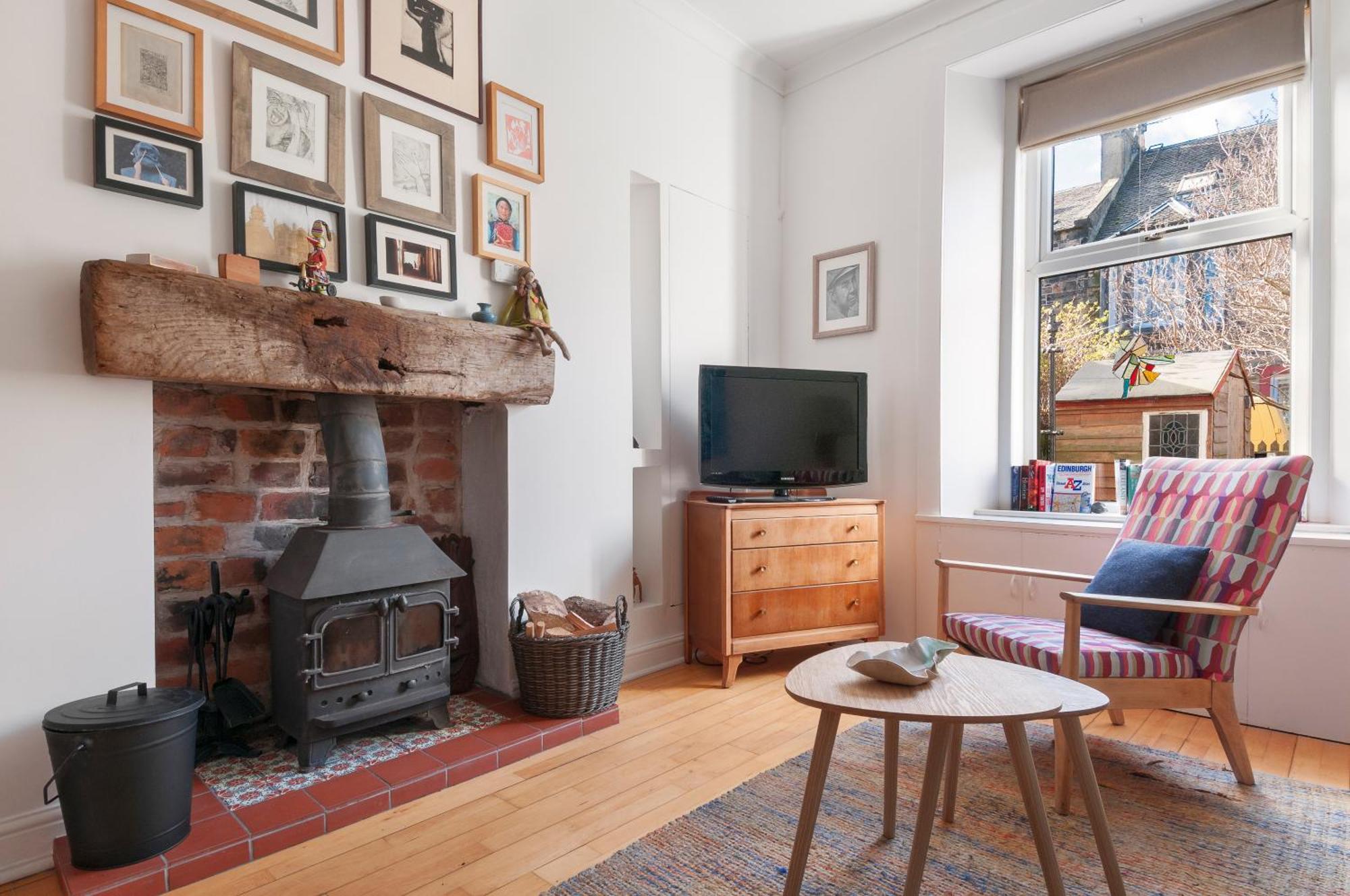 Cozy With Character Vibrant Cottage Style Flat At Leith Links Park エディンバラ エクステリア 写真